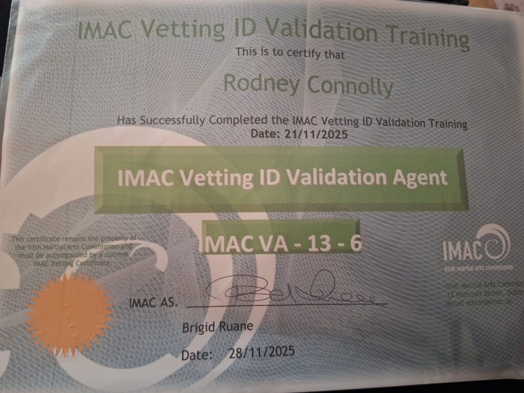 IMAC Vetting ID Validation